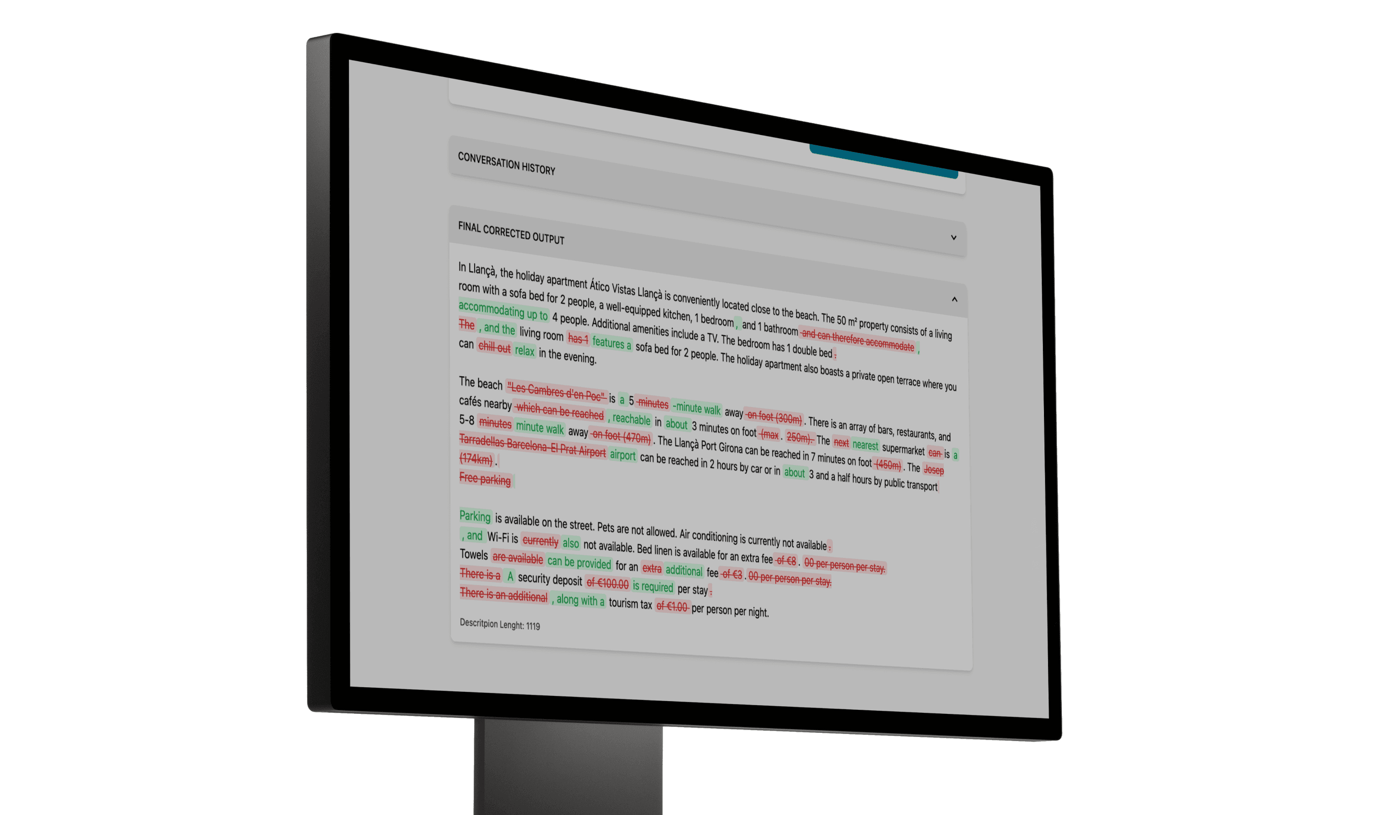 Holidu - Automazione delle Descrizioni di Case Vacanza con Intelligenza Artificiale